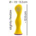 Vibratore Anale Colorato Ricaricabile Impermeabile di You2Toys (giallo) 