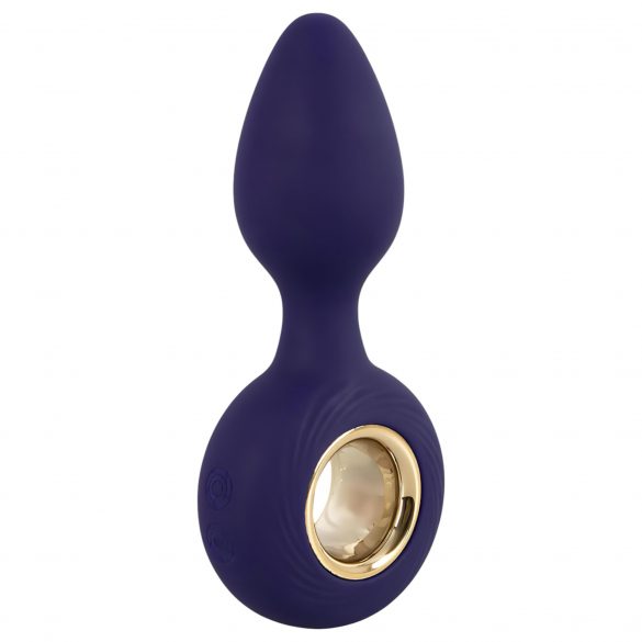 Vibratore anale ricaricabile SMILE con anello (viola) 