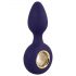 Vibratore anale ricaricabile SMILE con anello (viola) 