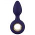 Vibratore anale ricaricabile SMILE con anello (viola) 