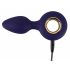 Vibratore anale ricaricabile SMILE con anello (viola) 