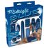 Set Giochi Piccanti di Mezzanotte - Kit Erotico di Giochi in Gel Blu (9 pezzi) 