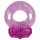 Anello vibrante usa e getta You2Toys per clitoride (rosa) 