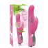 Coniglio Perlato SMILE - Vibratore con perle (rosa) 