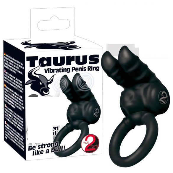 Anello Penieno Vibrante a Doppio Motore "Taurus" 