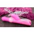 Coniglietto Pearly dell SMILE - vibromassaggiatore con perle rotanti (rosa) 