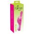 SMILE Pearly Rabbit - vibratore con sfere a perle (rosa)