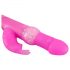 SMILE Pearly Rabbit - vibratore con sfere a perle (rosa)