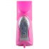 SMILE Pearly Rabbit - vibratore con sfere a perle (rosa)