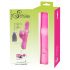 SMILE Pearly Rabbit - vibratore con sfere a perle (rosa)