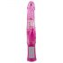 Vibratore Sugar Babe con Perle e Stimolatore Clitorideo Coniglio (Lampone) - You2Toys 