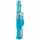 Vibratore con Perle e Stimolatore Clitorideo Coniglietto "Sugar Babe" - You2Toys (blu) 