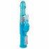 Vibratore con Perle e Stimolatore Clitorideo Coniglietto "Sugar Babe" - You2Toys (blu) 