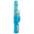 Vibratore con Perle e Stimolatore Clitorideo Coniglietto "Sugar Babe" - You2Toys (blu) 