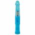 Vibratore con Perle e Stimolatore Clitorideo Coniglietto "Sugar Babe" - You2Toys (blu) 