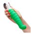 Fun Factory G5 - Vibratore per il punto G ricaricabile, impermeabile e con nervature (verde) 