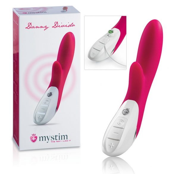 Vibratore Stimolatore Clitorideo Mystim Danny Divido (Rosa) 