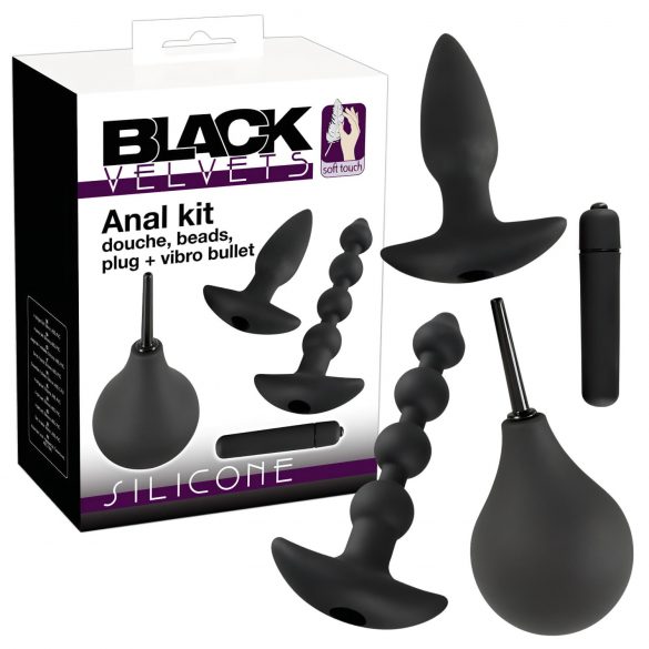 Set anale Black Velvet (4 pezzi)