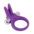 Anello Vibrante per Pene "SMILE Rabbit" con Stimolatore Clitorideo - Silicone Lilla 