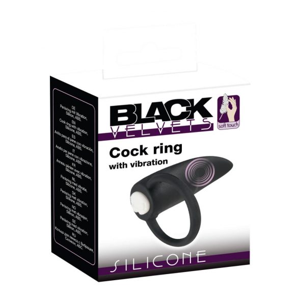 Vibratore Multifunzione Black Velvet in Silicone 