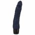 Vibratore Penis-Forma Lotus con Punte Affusolate e Venus in Silicone (Grigio) 