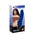 Vibratore Fallico Lotus con Lingue Stimolanti (blu) 