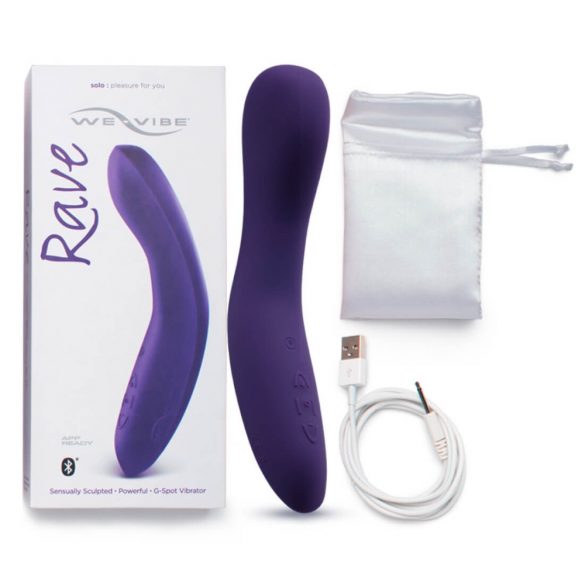 Vibratore Ricaricabile per il Punto-G We-Vibe Rave (viola) 