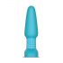 b-Vibe - Vibratore anale ricaricabile con perle rotanti (turchese)