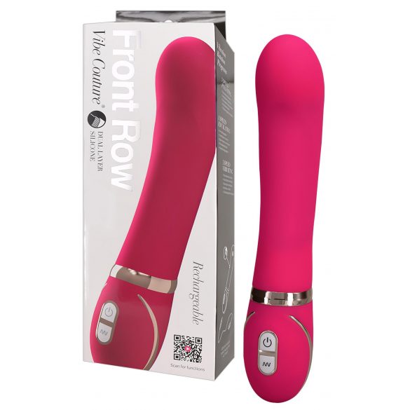 Vibratore per Punto G Vibe Couture Prima Fila - ricaricabile (rosa) 