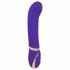 Vibratore Punto G "Vibe Couture Front Row" Ricaricabile con Strato Duplice in Silicone (Viola) 