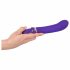 Vibratore Punto G "Vibe Couture Front Row" Ricaricabile con Strato Duplice in Silicone (Viola) 