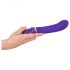 Vibratore Punto G "Vibe Couture Front Row" Ricaricabile con Strato Duplice in Silicone (Viola) 