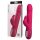 Vibratore Rabbit Skater Vibe Couture - Con Funzione di Spinta e Stimolatore Clitorideo a Forma di Coniglio (Rosa) 