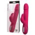 Vibratore Rabbit Skater Vibe Couture - Con Funzione di Spinta e Stimolatore Clitorideo a Forma di Coniglio (Rosa) 