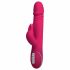 Vibratore Rabbit Skater Vibe Couture - Con Funzione di Spinta e Stimolatore Clitorideo a Forma di Coniglio (Rosa) 