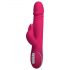 Vibratore Rabbit Skater Vibe Couture - Con Funzione di Spinta e Stimolatore Clitorideo a Forma di Coniglio (Rosa) 