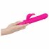 Vibratore Rabbit Skater Vibe Couture - Con Funzione di Spinta e Stimolatore Clitorideo a Forma di Coniglio (Rosa) 