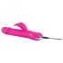 Vibratore Rabbit Skater Vibe Couture - Con Funzione di Spinta e Stimolatore Clitorideo a Forma di Coniglio (Rosa) 