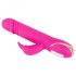 Vibratore Rabbit Skater Vibe Couture - Con Funzione di Spinta e Stimolatore Clitorideo a Forma di Coniglio (Rosa) 