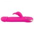 Vibratore Rabbit Skater Vibe Couture - Con Funzione di Spinta e Stimolatore Clitorideo a Forma di Coniglio (Rosa) 