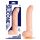 One Touch 8 - Vibratore in silicone con testicoli (naturale)