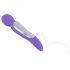 SMILE Wand - Vibratore massaggiante doppio motore (viola)