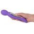 Vibratore Massaggiante con Doppi Motori Ricaricabile SMILE - Viola 