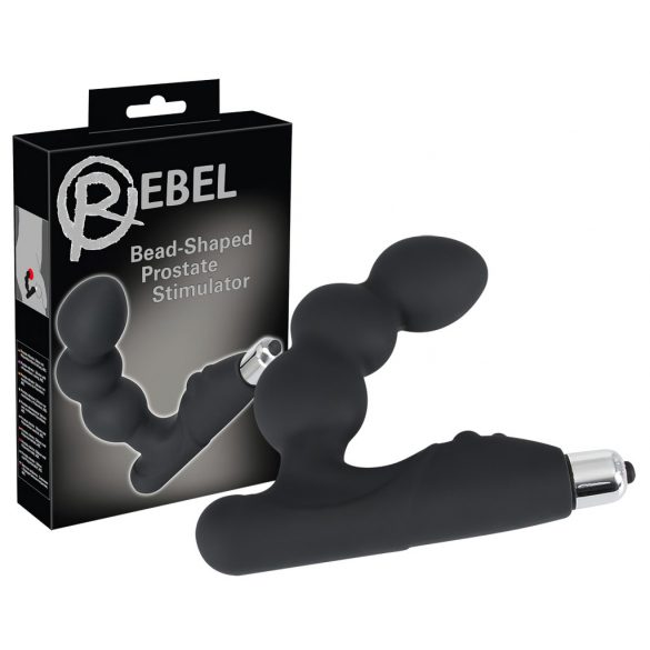 Vibratore prostatico sfereggianti Rebel (nero) 