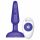 b-Vibe Trio - Vibratore Anale a 3 Motori (Viola)