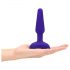 b-Vibe Trio - Vibratore anale con 3 motori (viola) 