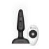 Vibratore anale nero b-Vibe trio con 3 motori 