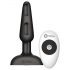 b-Vibe Trio - Vibratore Anale con 3 Motori (Nero)