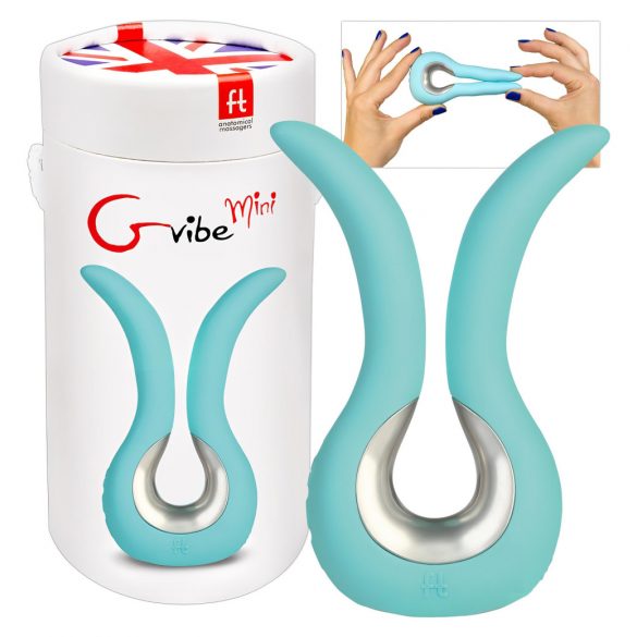 Mini G-vibe - Vibratore in silicone ricaricabile USB (menta) 