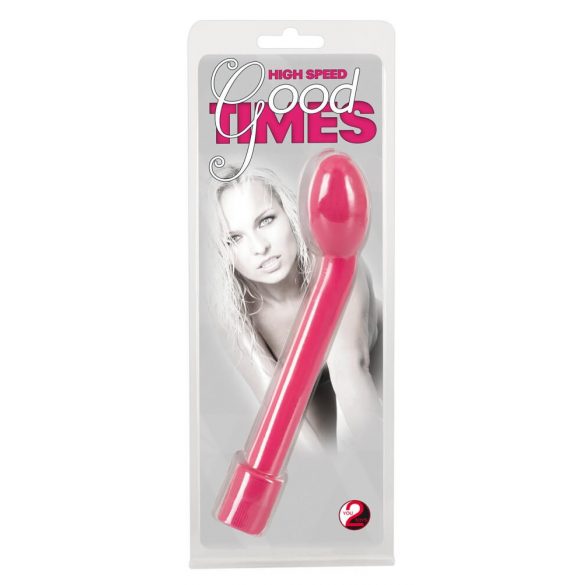 Vibratore per il Punto-G "Good Times" di You2Toys con 10 modalità di vibrazione (rosa) 